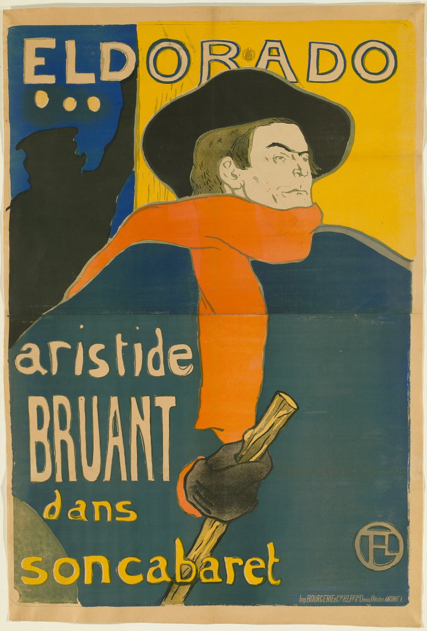 Eldorado : Aristide Bruant - Henri de Toulouse-Lautrec