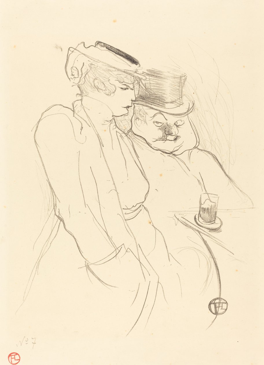 En quarante - Henri de Toulouse Lautrec