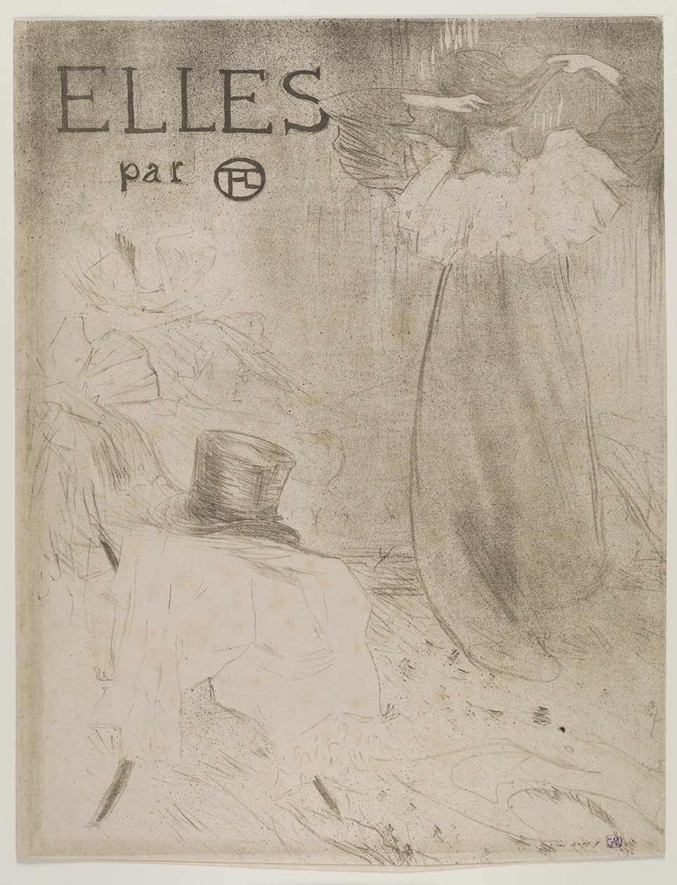 Frontispice pour Elles - Henri de Toulouse Lautrec