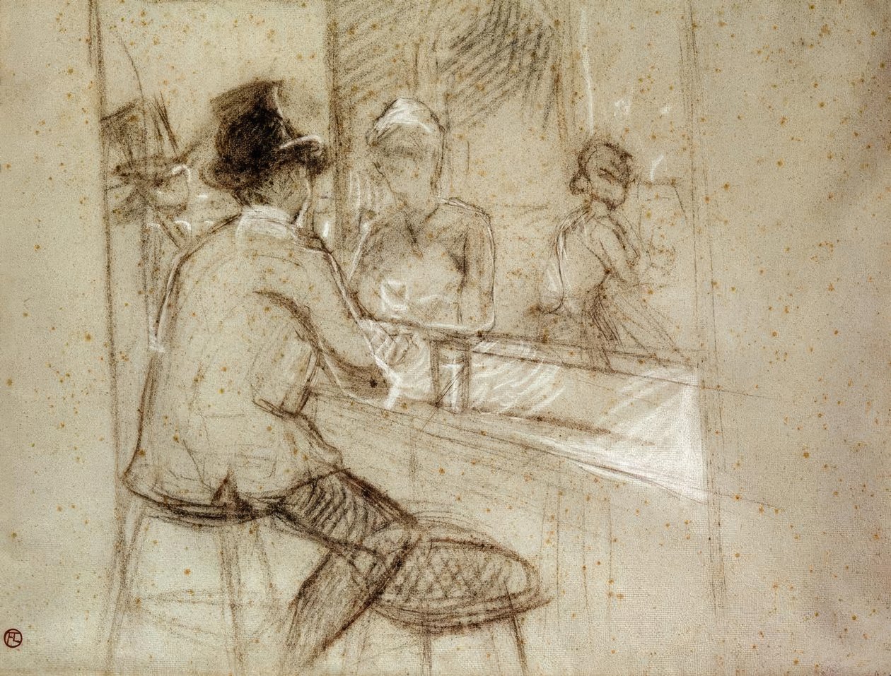 Cocktail Gin - Henri de Toulouse-Lautrec