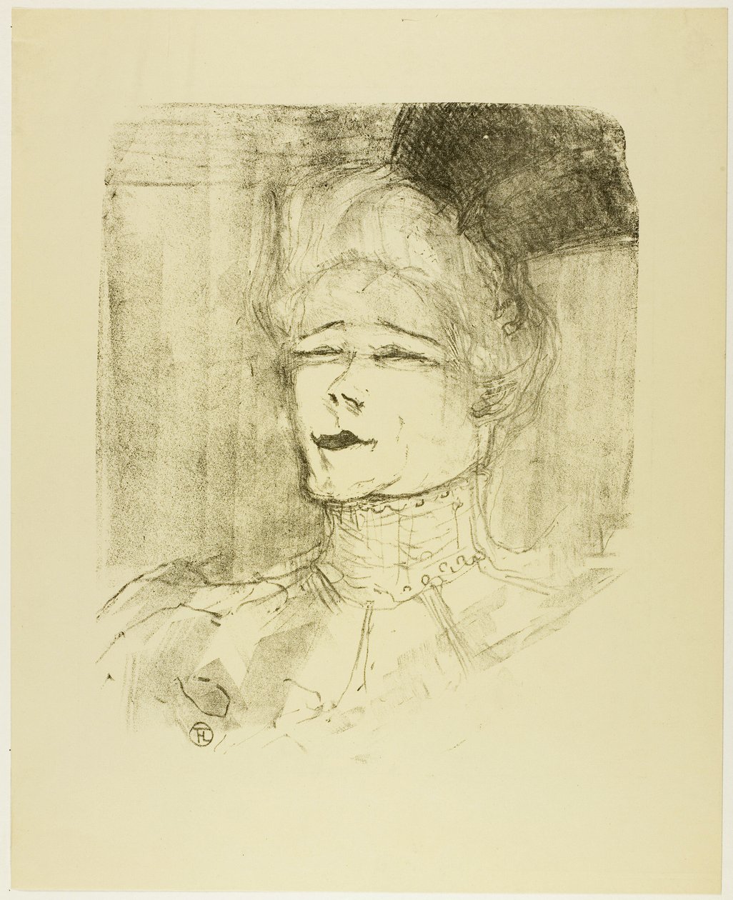 Jeanne Granier, de Treize Lithographies - Henri de Toulouse Lautrec
