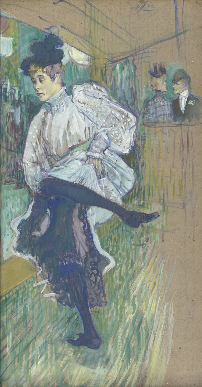 Jeanne avril dansant - Henri de Toulouse Lautrec