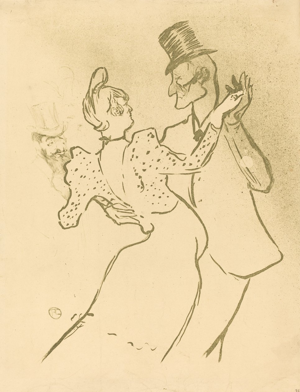 La Goulue - Henri de Toulouse-Lautrec