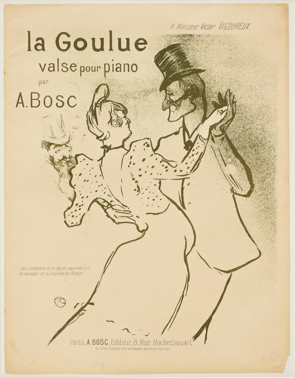 La Goulue - Henri de Toulouse-Lautrec