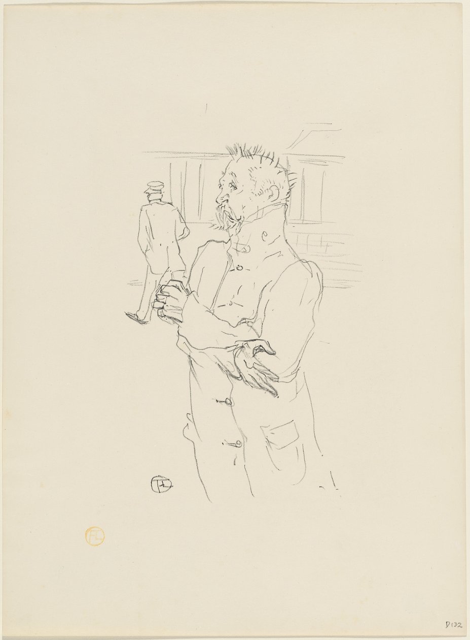 Le Fou, 1895 - Henri de Toulouse Lautrec