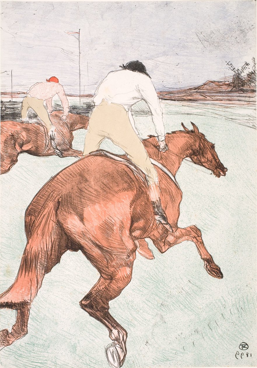 Le Jockey - Henri de Toulouse-Lautrec