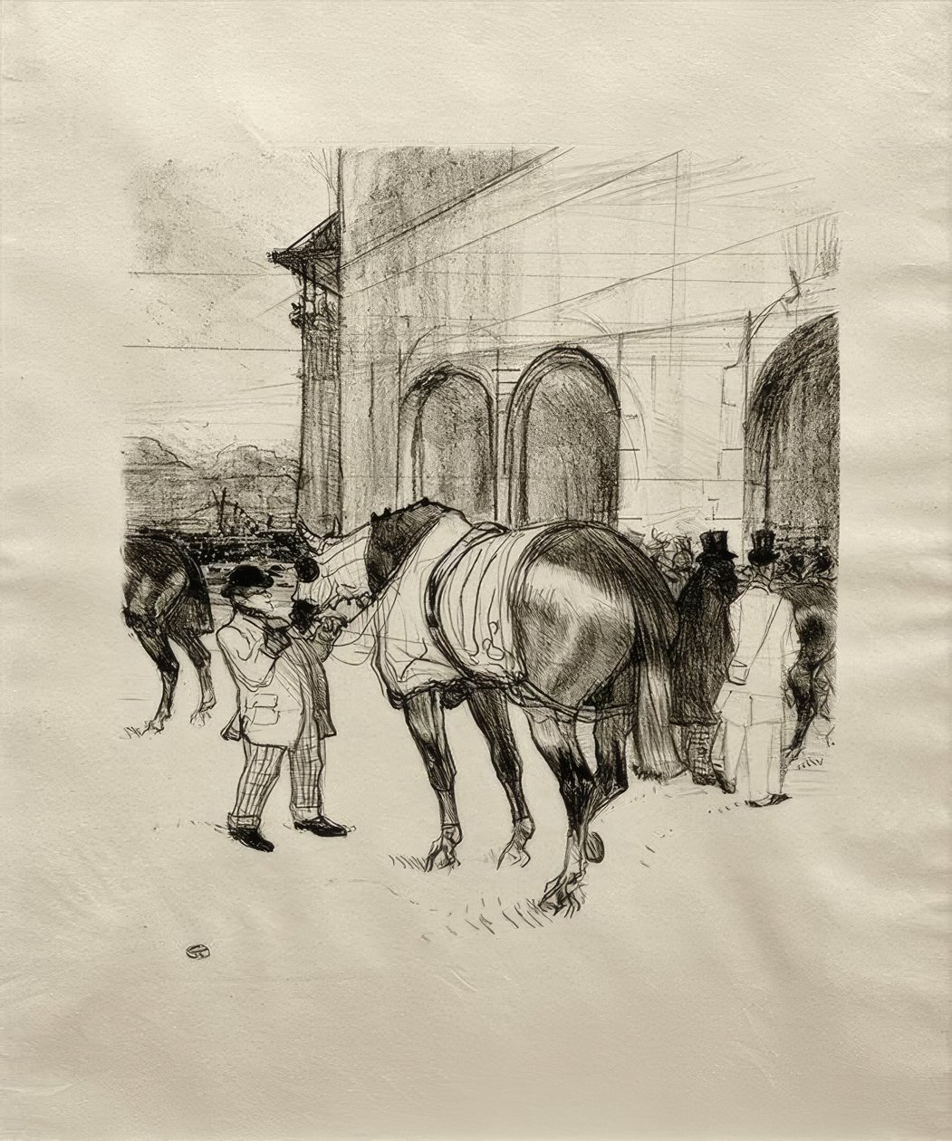 Le Paddock - Henri de Toulouse Lautrec