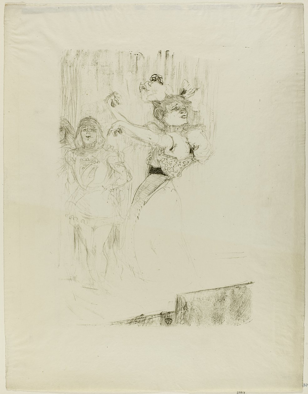 Lender dansant le boléro dans Chilpéric - Henri de Toulouse Lautrec
