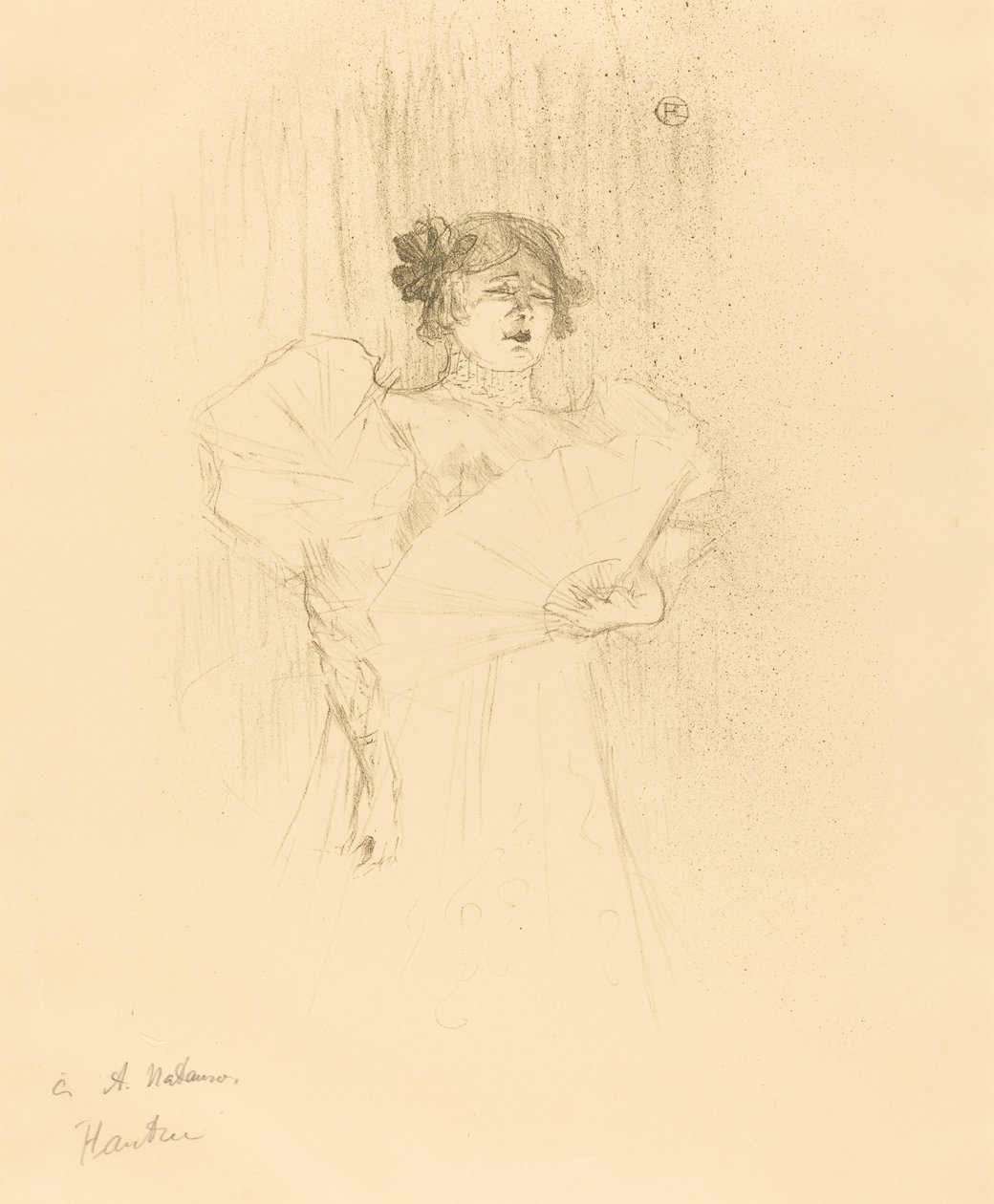 Luce Myres de face - Henri de Toulouse-Lautrec