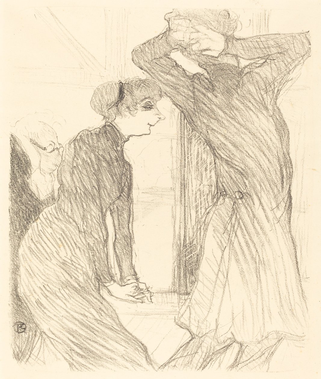 Lugne Poe et Baldy dans Au-dessus des forces humaines - Henri de Toulouse Lautrec
