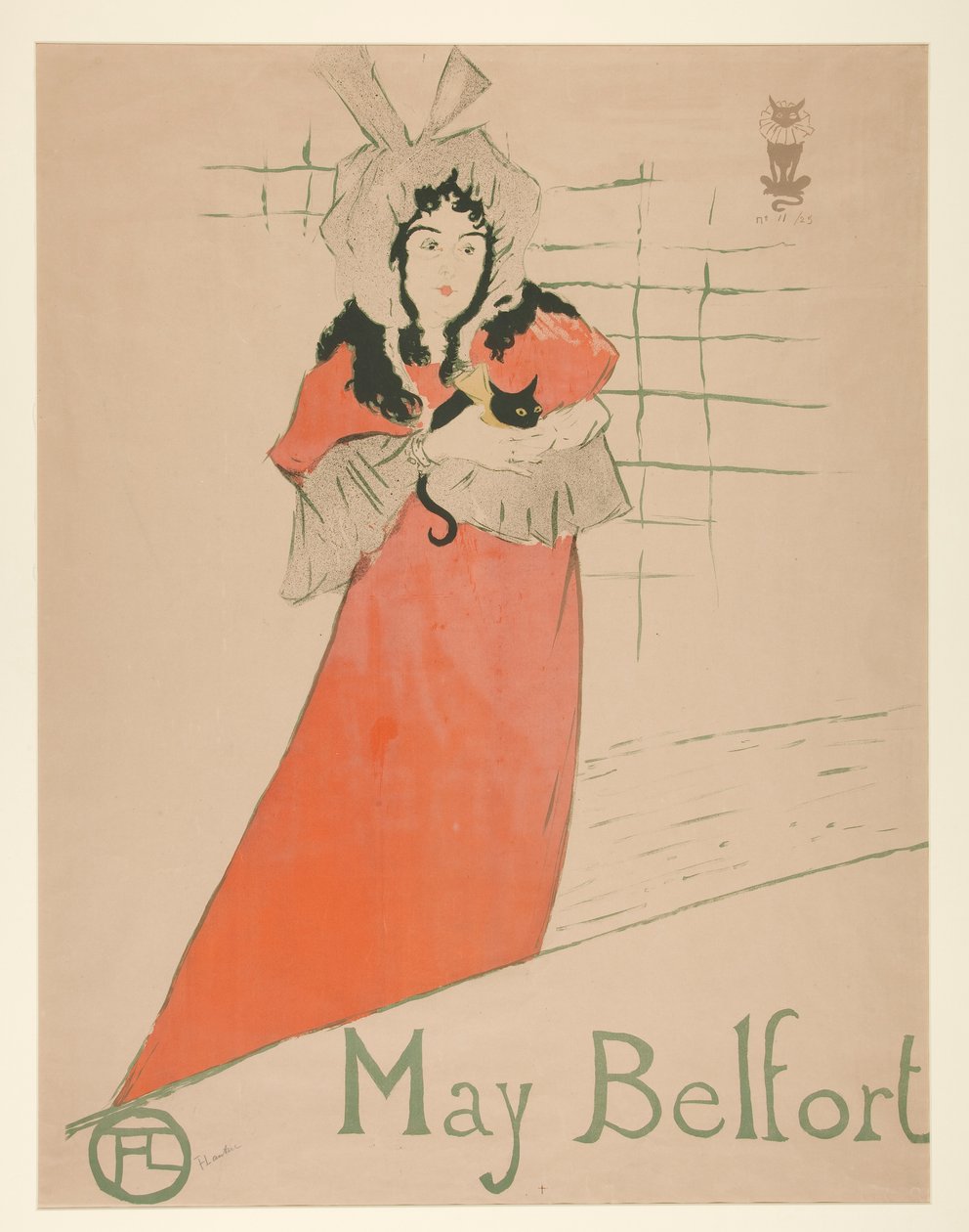 May Belfort - Henri de Toulouse-Lautrec