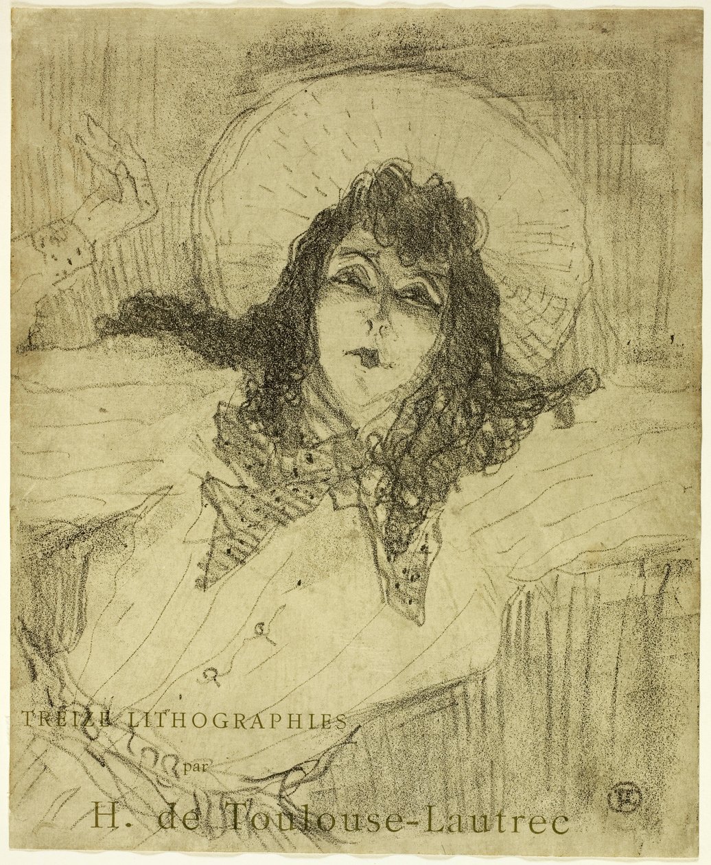 May Belfort, de Treize Lithographies - Henri de Toulouse Lautrec