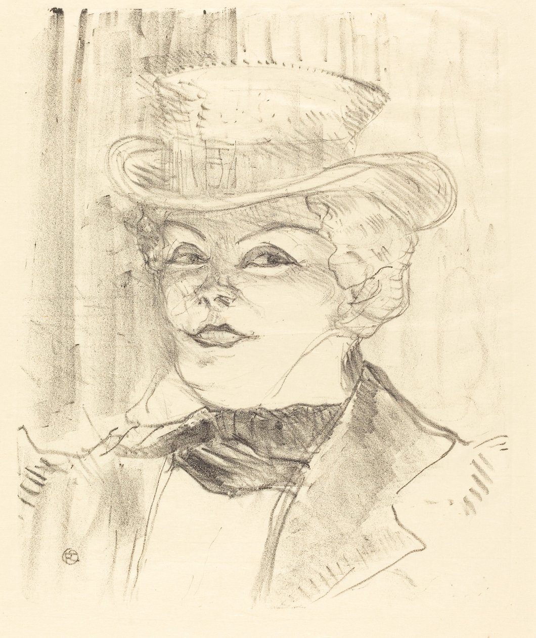 Mme. Réjane, 1898 - Henri de Toulouse Lautrec
