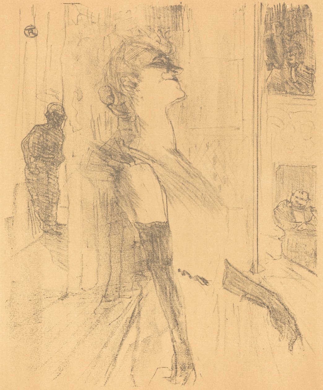 Sur la scène, 1898 - Henri de Toulouse Lautrec