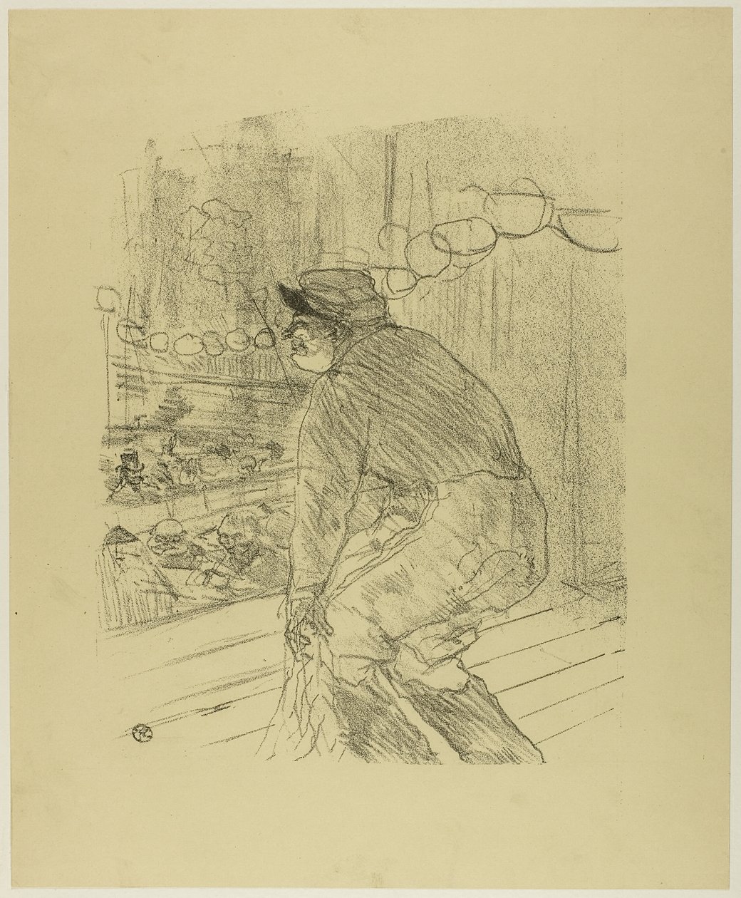 Polin, de Treize Lithographies - Henri de Toulouse Lautrec