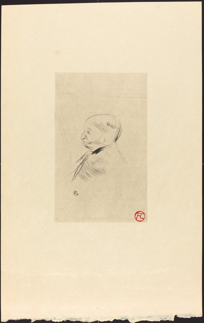 Portrait de M. X - Henri de Toulouse Lautrec