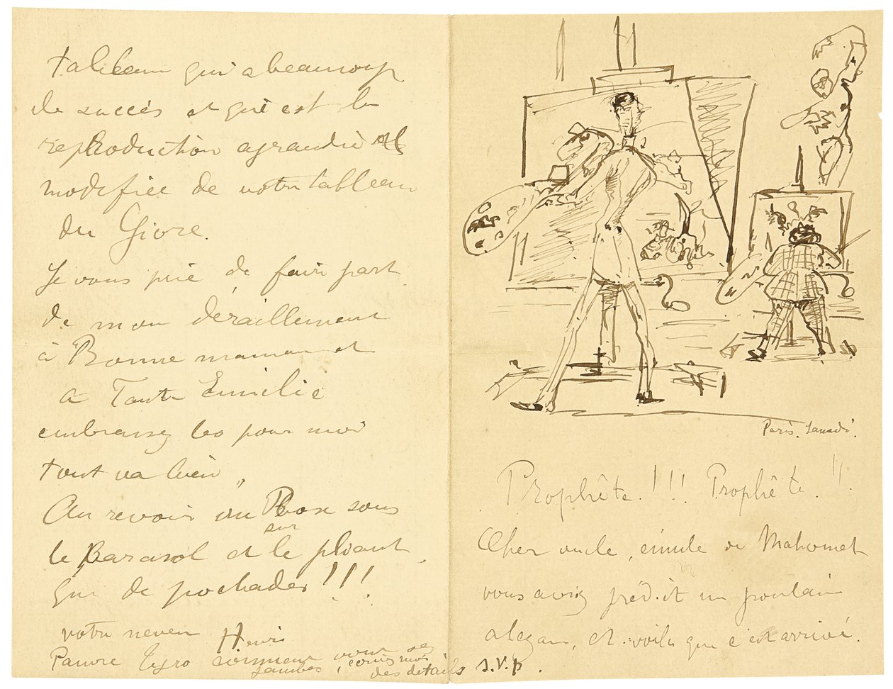 Princeteau et Lautrec - Henri de Toulouse Lautrec