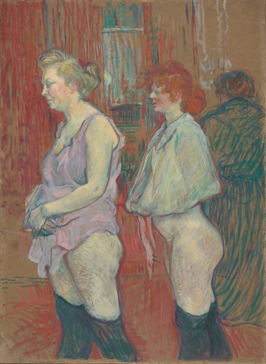 Rue des Moulins, 1894 - Henri de Toulouse-Lautrec
