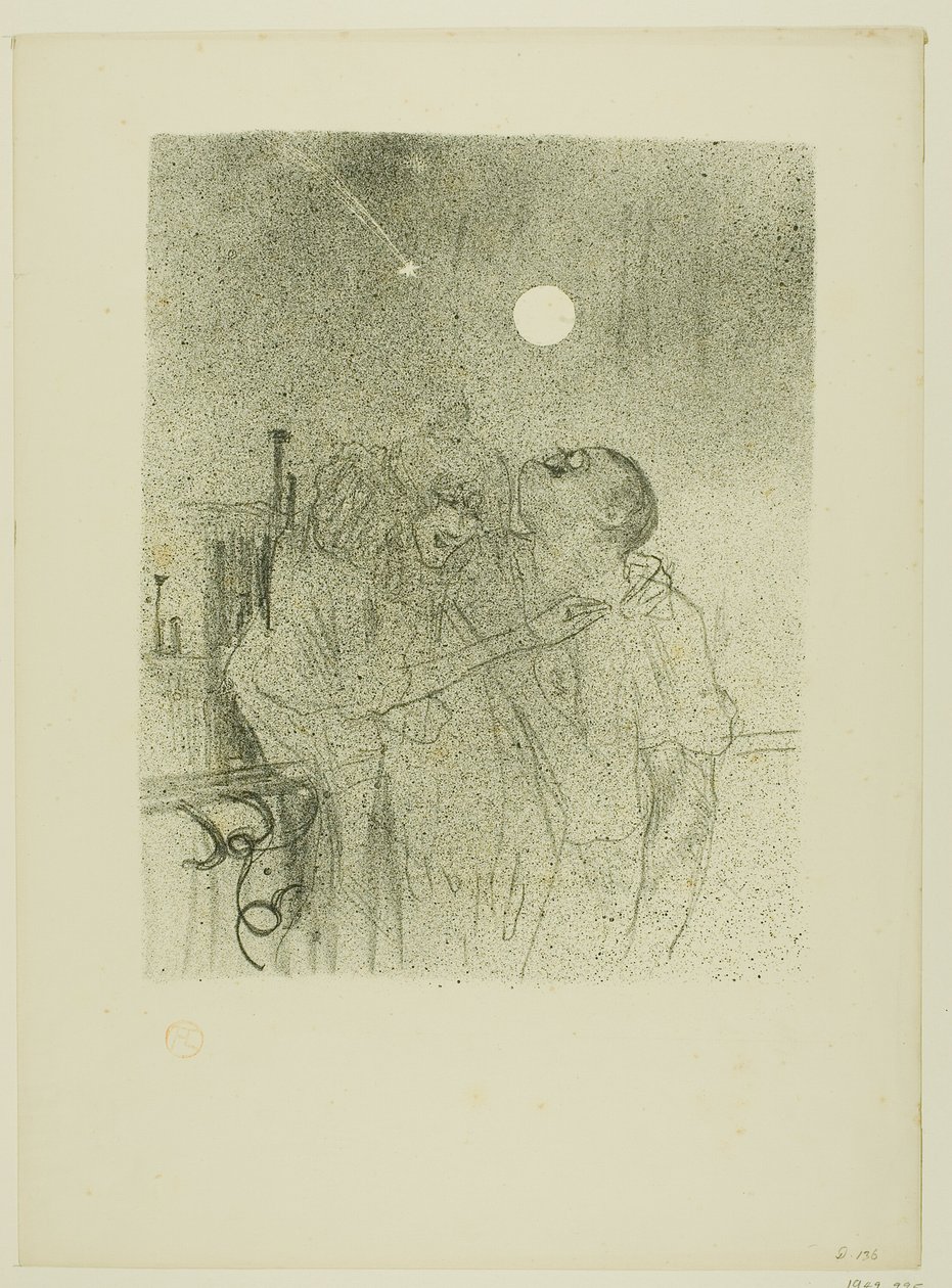 Étoiles filantes, de Mélodies de Désiré Dihau - Henri de Toulouse Lautrec