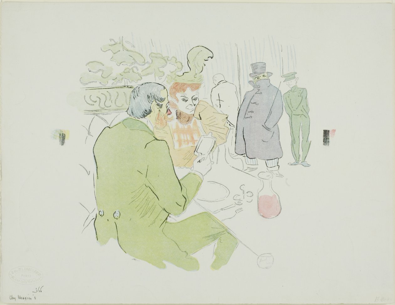 Snobisme - Henri de Toulouse-Lautrec