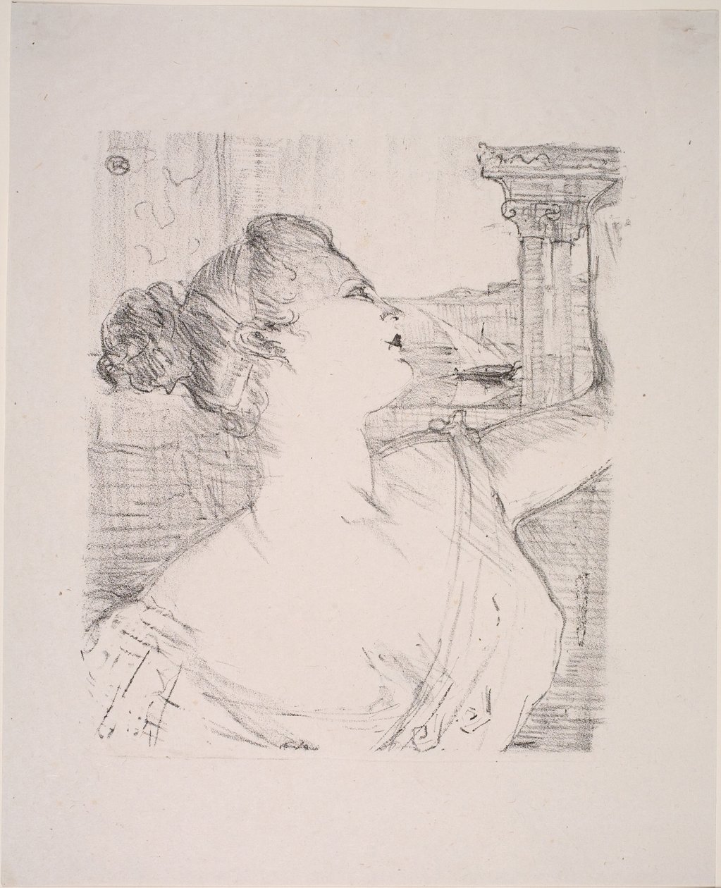 Sybil Sanderson - Henri de Toulouse Lautrec
