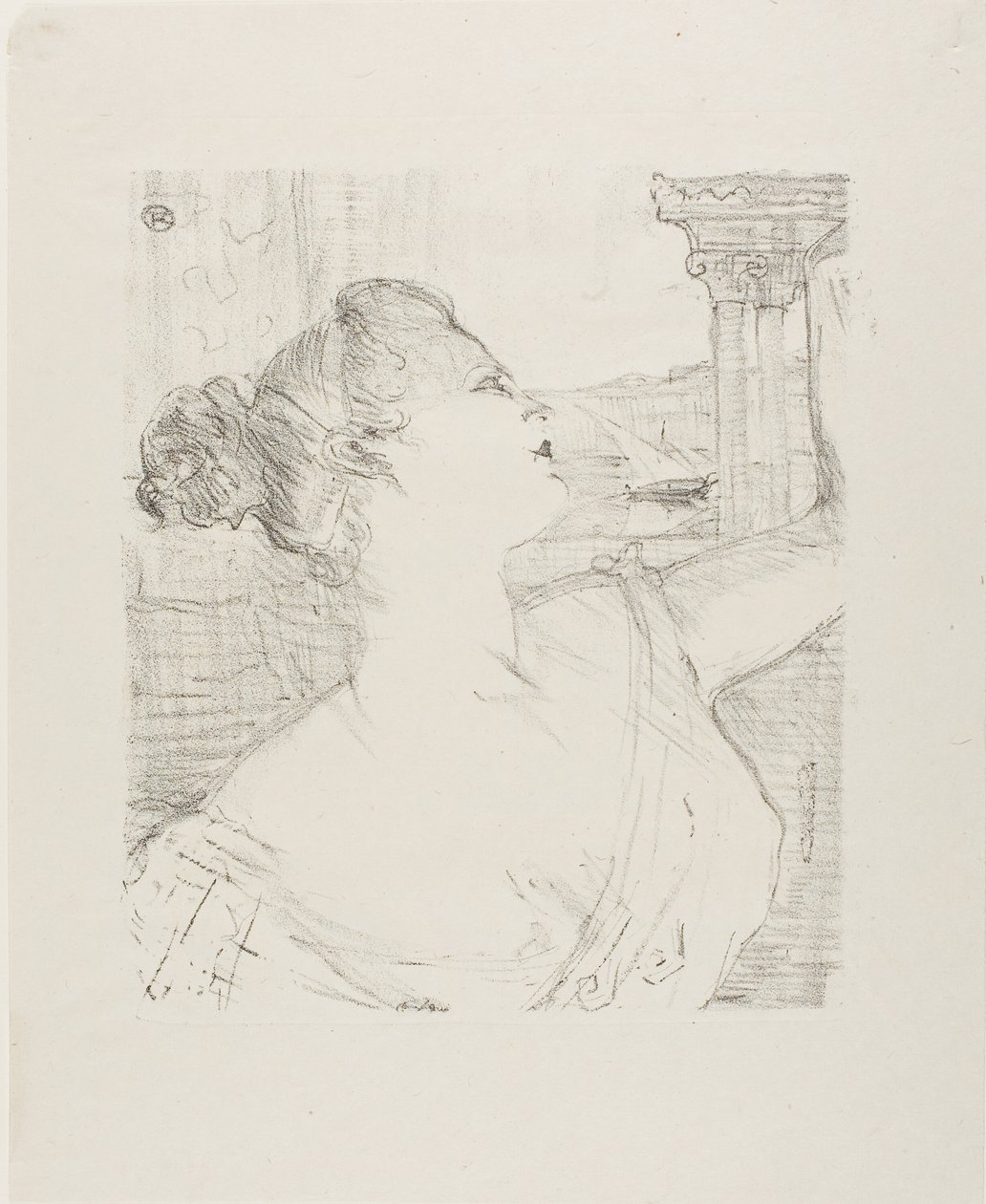 Sybil Sanderson, de Treize Lithographies - Henri de Toulouse Lautrec