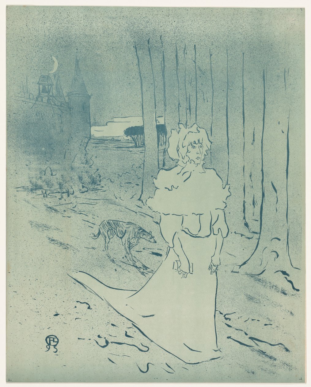 La Châtelaine ou le Tocsin, 1895 - Henri de Toulouse Lautrec