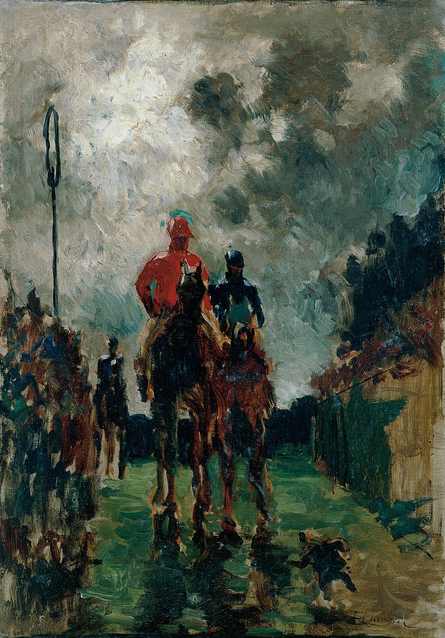 Les Jockeys - Henri de Toulouse-Lautrec