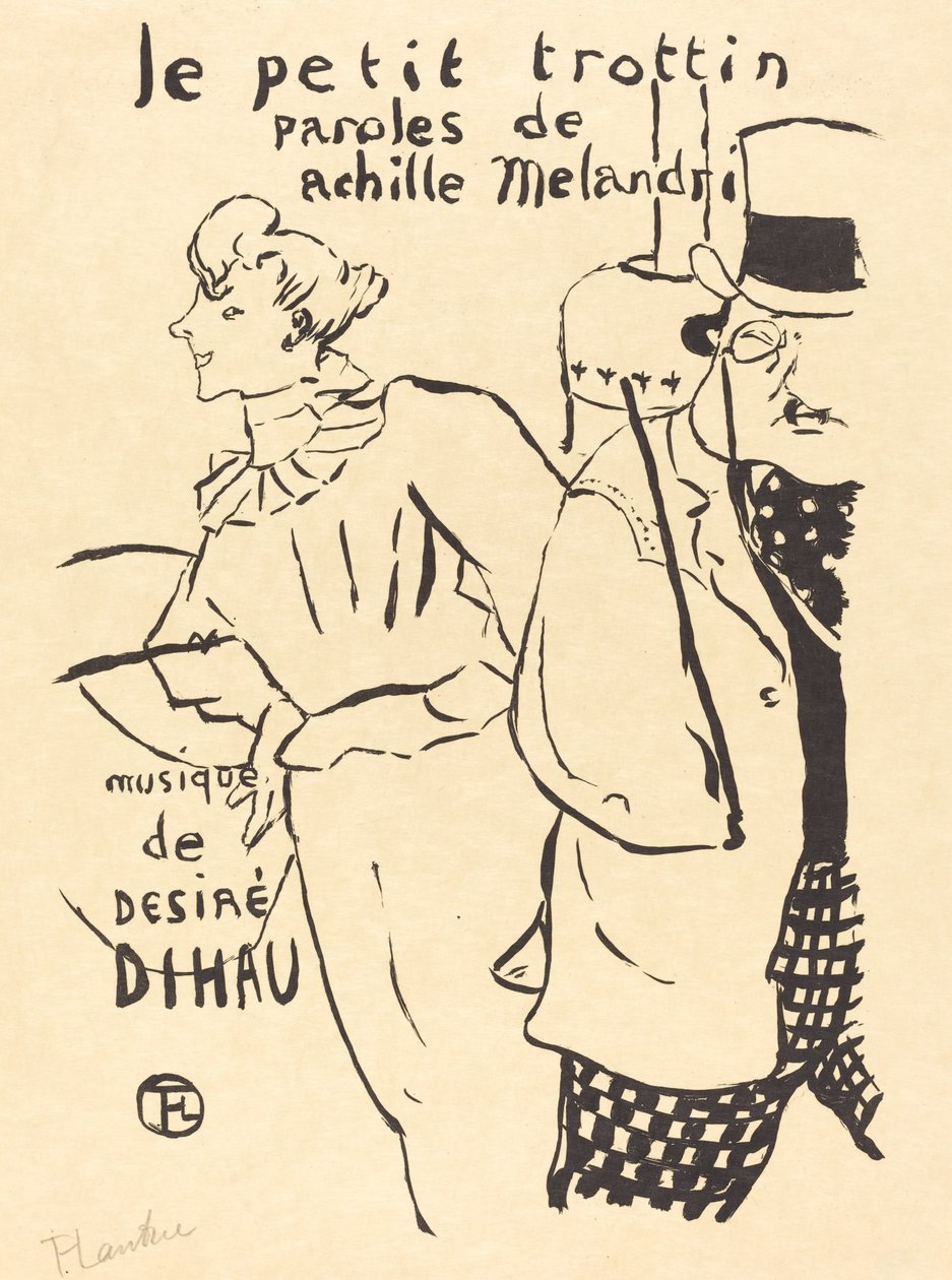 La petite trottin - Henri de Toulouse Lautrec