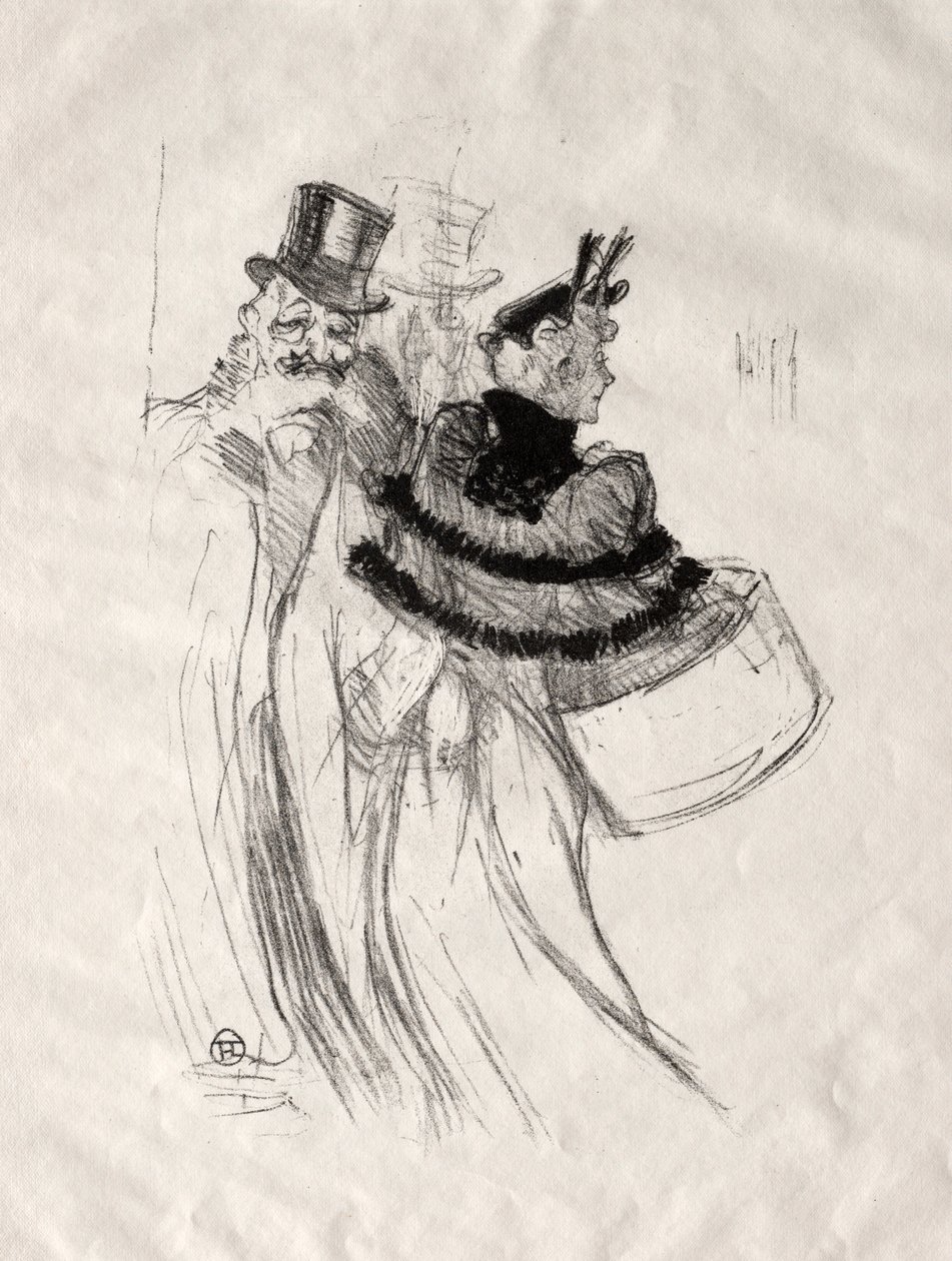 Le Vieux Monsieur, 1894 - Henri de Toulouse Lautrec