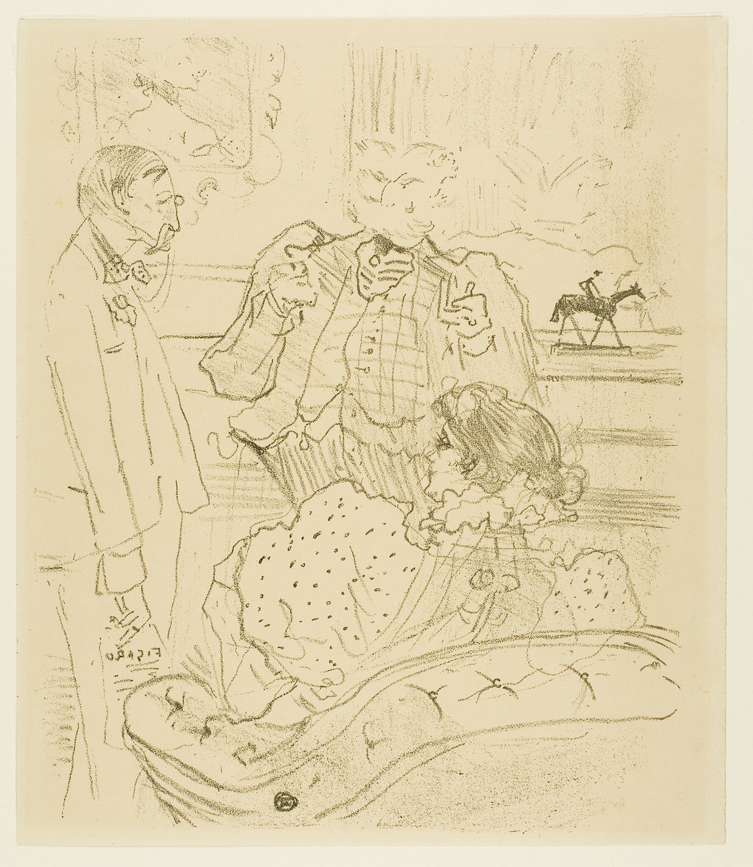 Le serment - Henri de Toulouse-Lautrec
