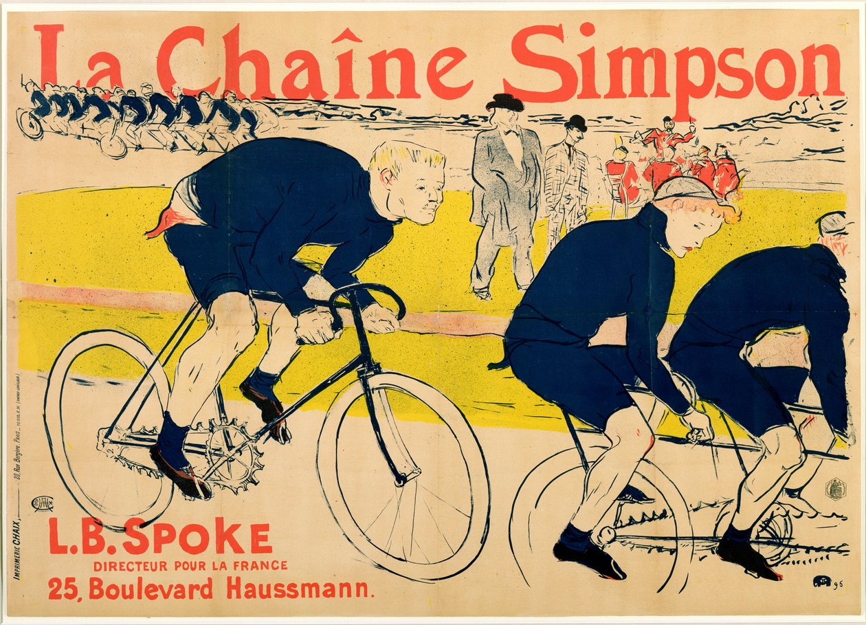 La Chaîne Simpson, 1896 - Henri de Toulouse Lautrec