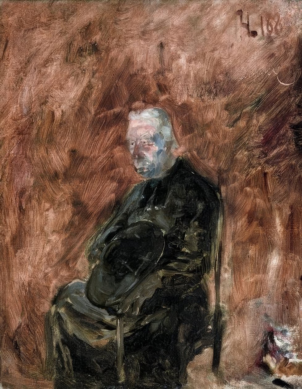 Un ecclésiastique - Henri de Toulouse Lautrec