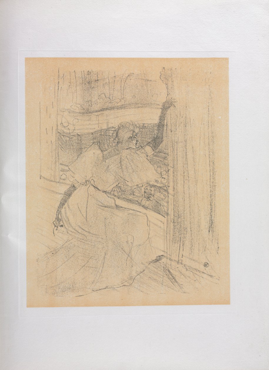 Yvette Guilbert-Série anglaise: Saluant le public - Henri de Toulouse Lautrec