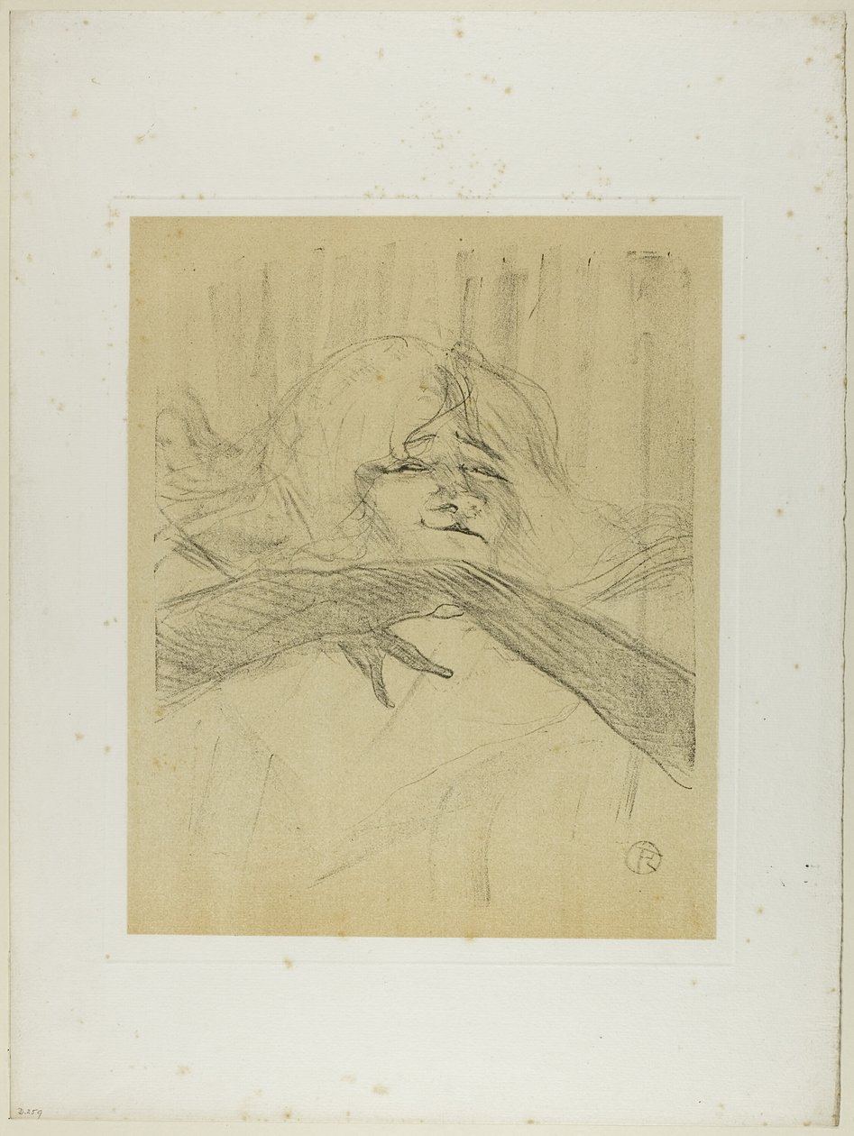 Yvette Guilbert - "Linger, Longer, Loo", de Yvette Guilbert - Henri de Toulouse Lautrec