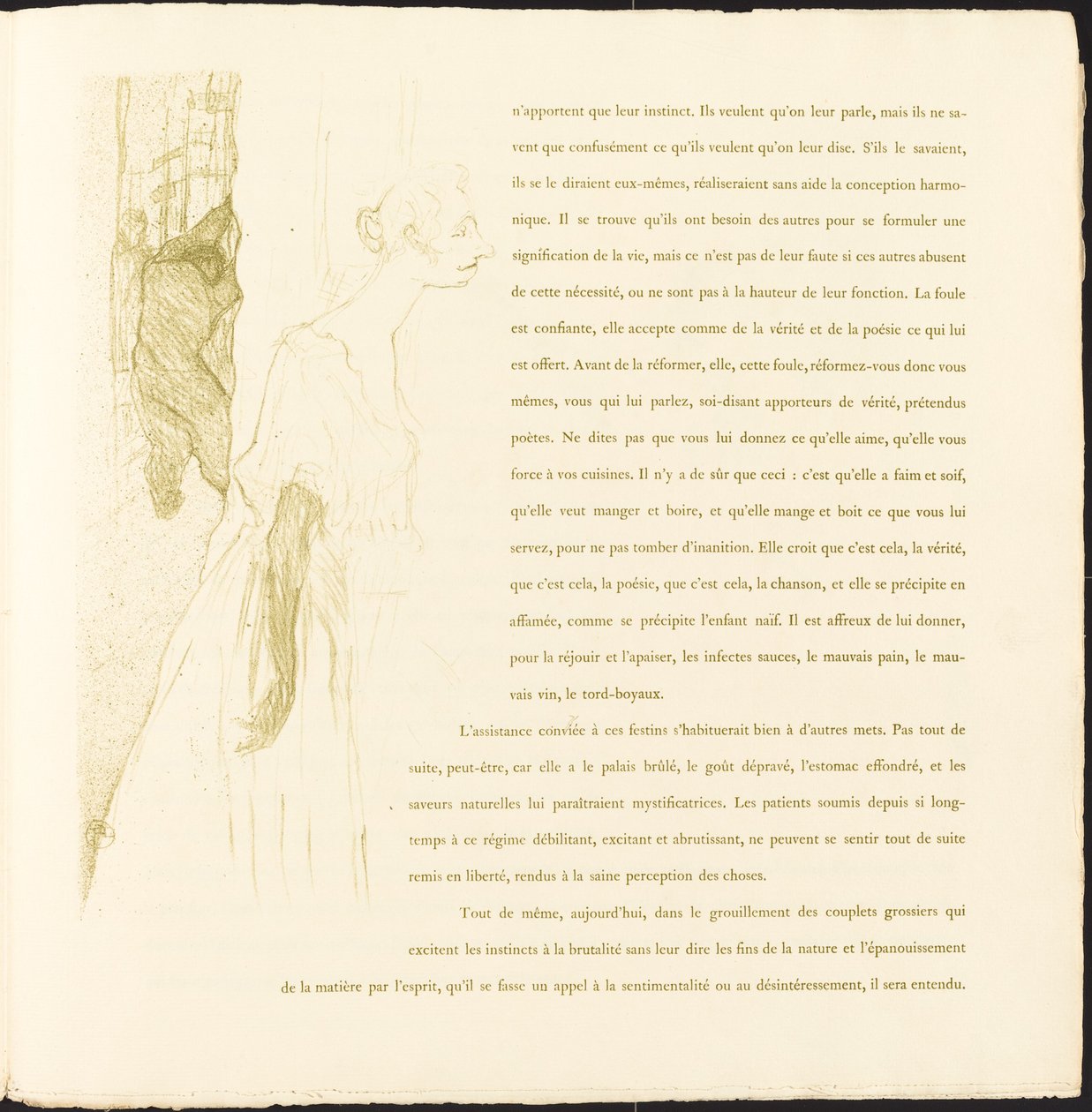 Yvette Guilbert - Henri de Toulouse Lautrec
