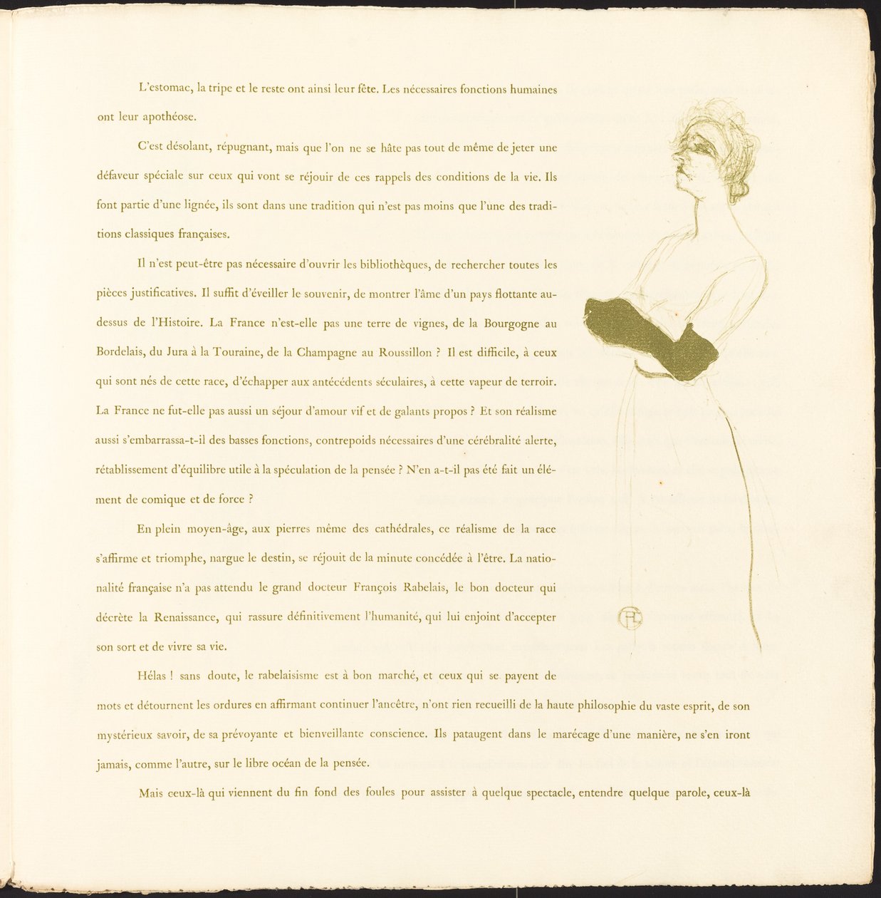 Yvette Guilbert - Henri de Toulouse Lautrec