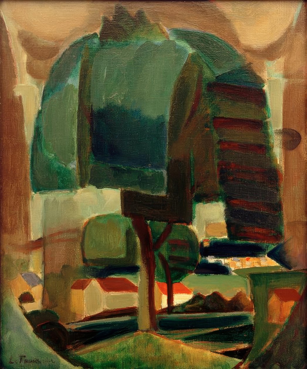 Paysage - Henri Victor Gabriel Le Fauconnier