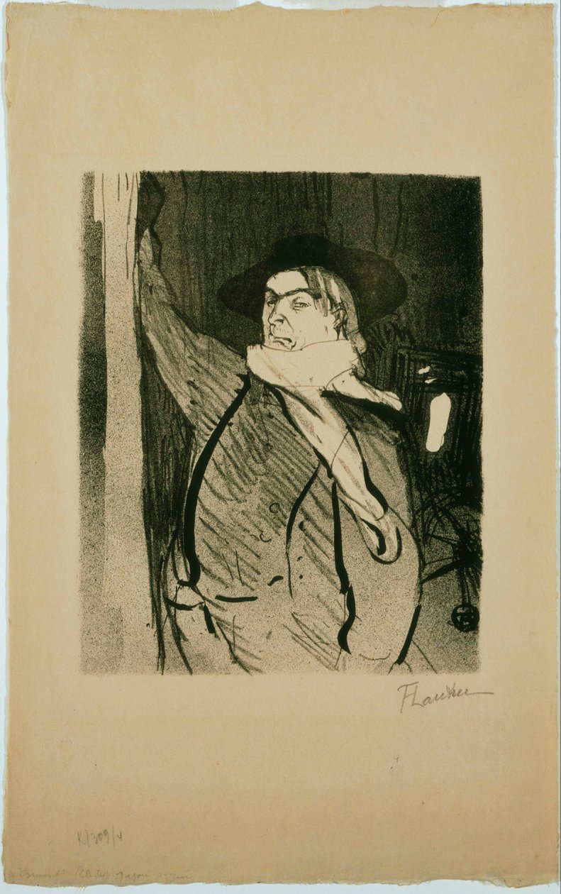 Aristide Bruant - Henri de Toulouse-Lautrec