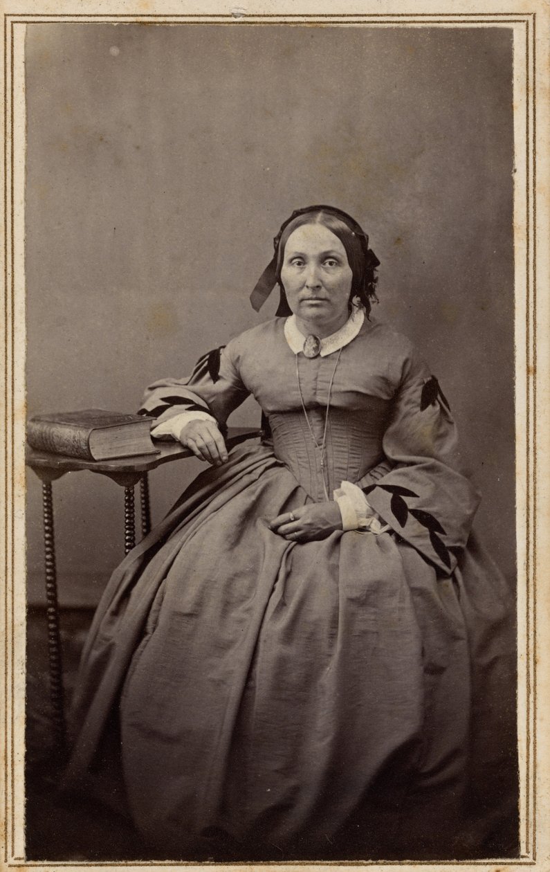 Portrait de femme, années 1860 (photo) - Henrietta M. Hart
