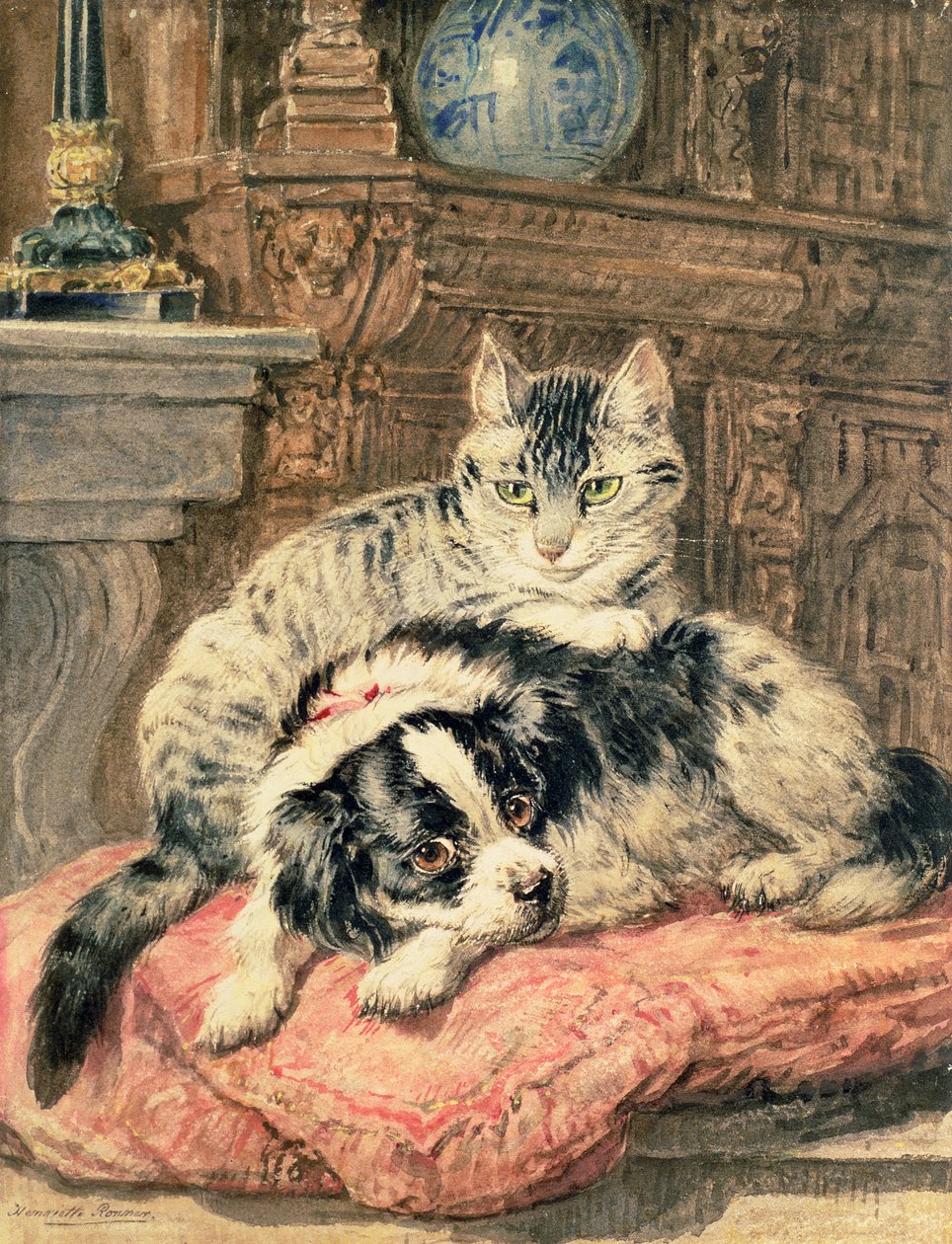 Temps de jeu - Henriëtte Ronner Knip
