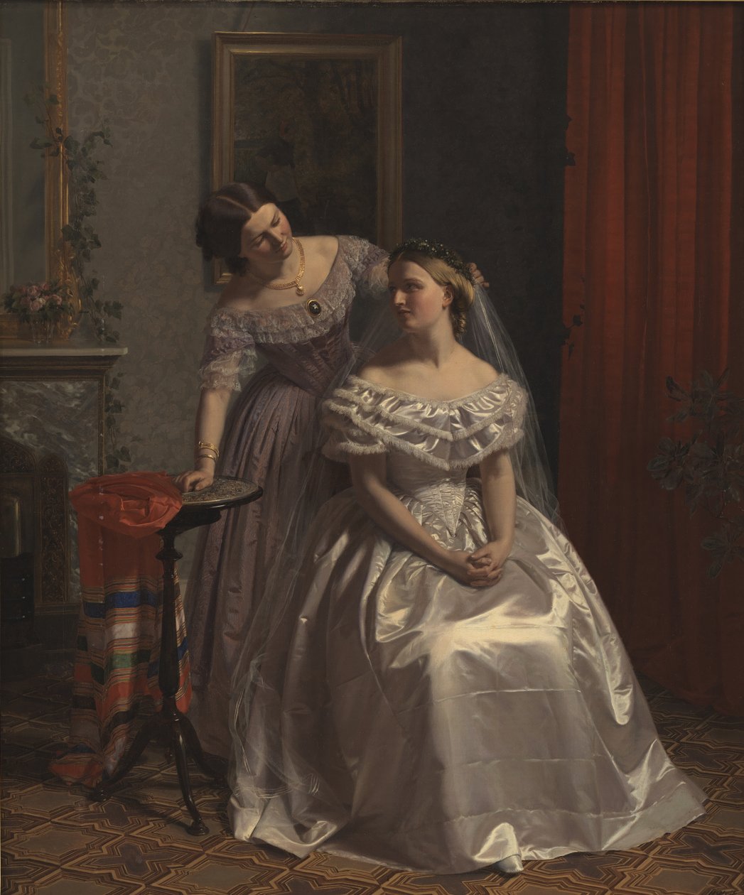 La mariée parée par son amie - Henrik Olrik