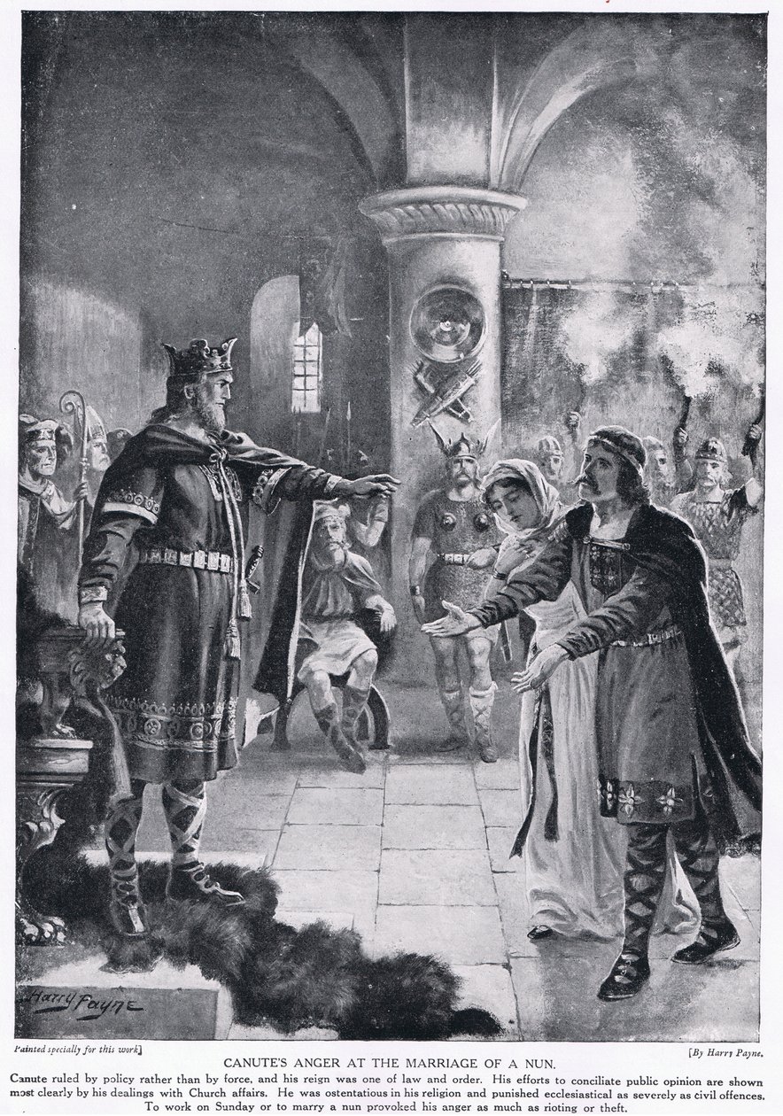 La colère de Canute au mariage d
