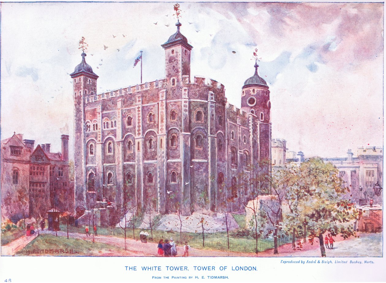 La Tour Blanche, Tour de Londres - Henry Edward Tidmarsh