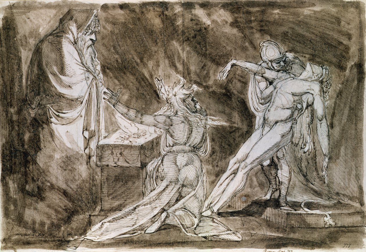 Étude pour Saül et la sorcière d
