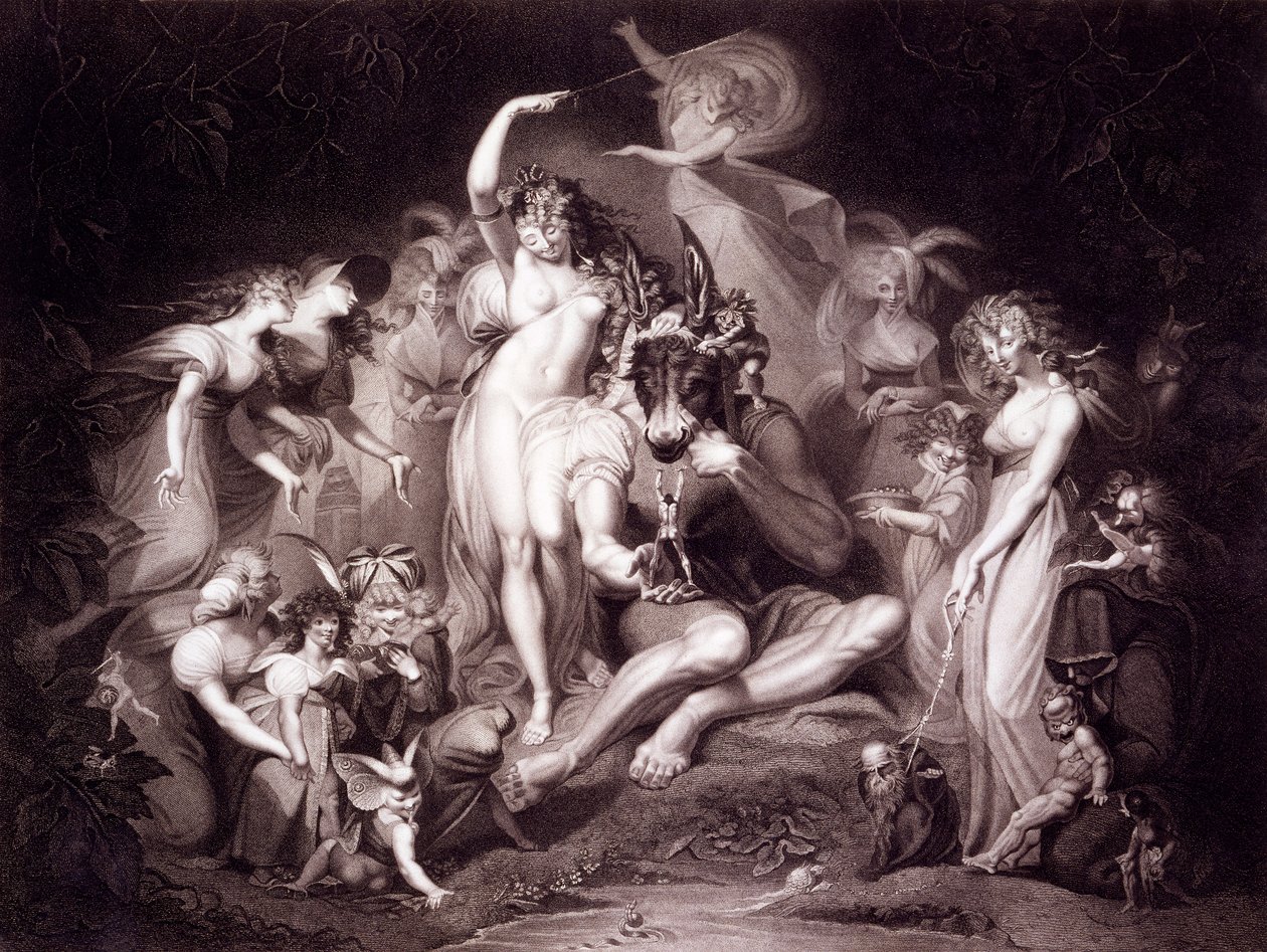 Titania, Bottom et les fées, Acte 4, Scène 1 de 