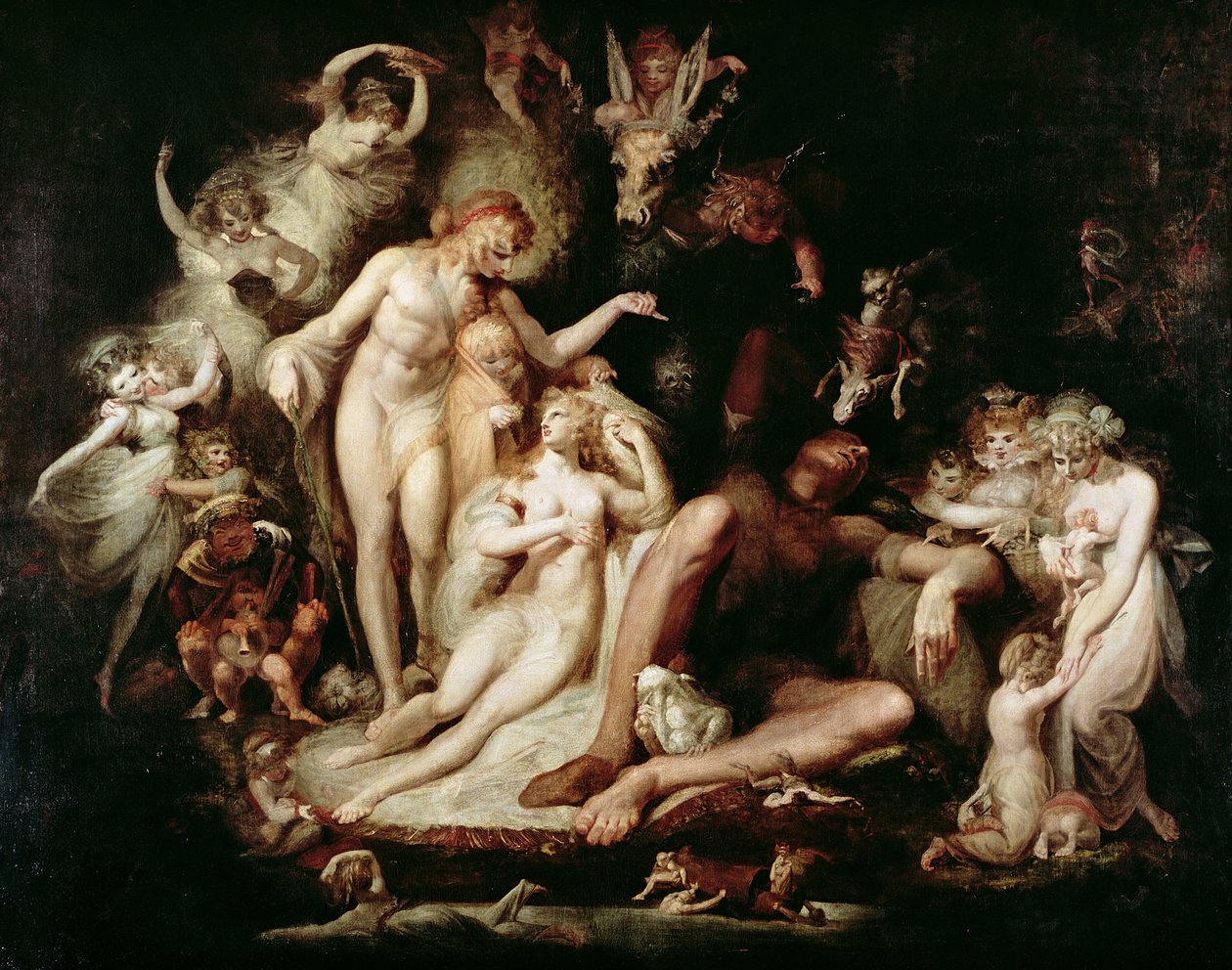 Le Réveil de Titania, vers 1785-90 - Johann Heinrich Füssli
