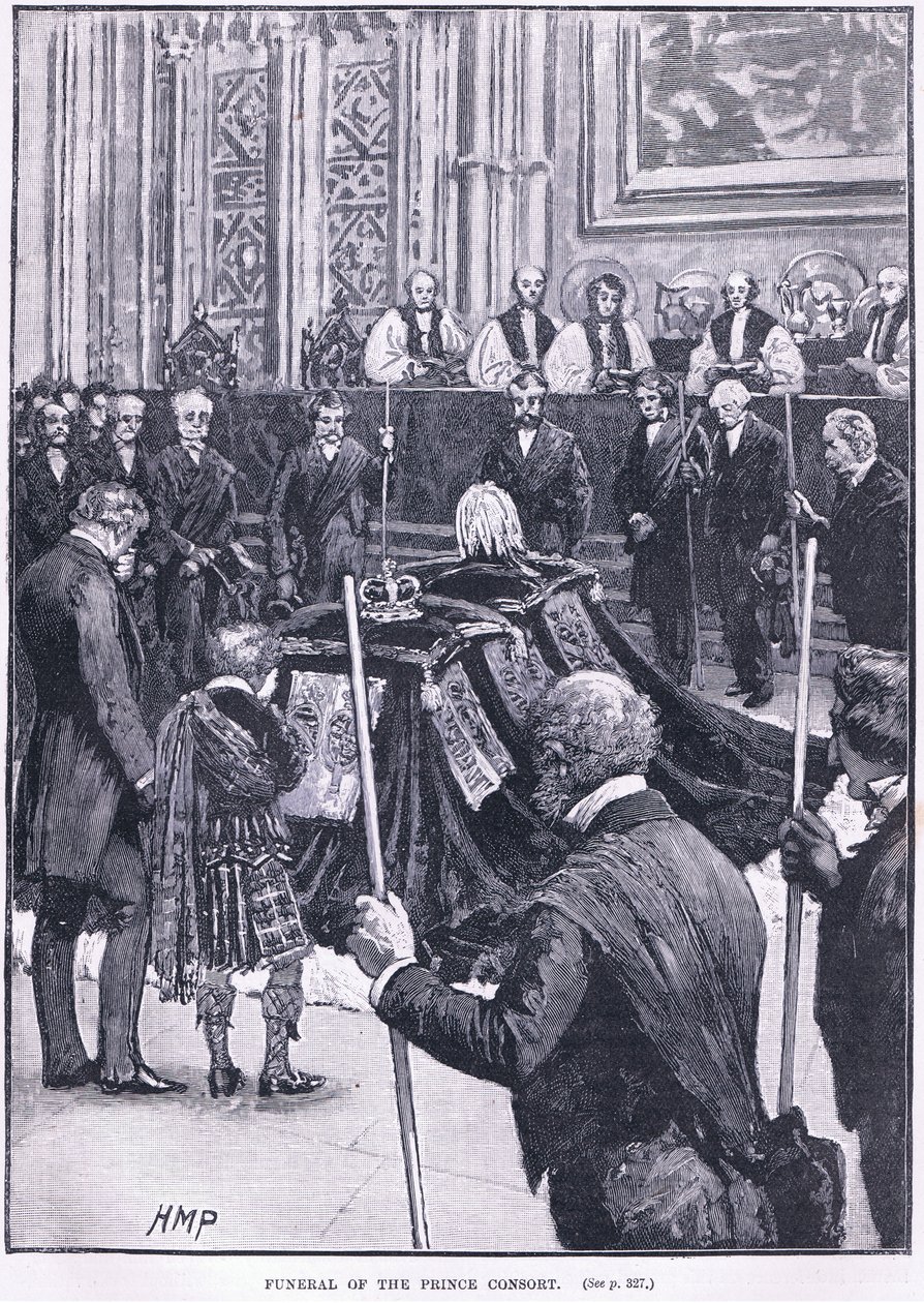 Funérailles du Prince Consort 1862 AD - Henry Marriott Paget