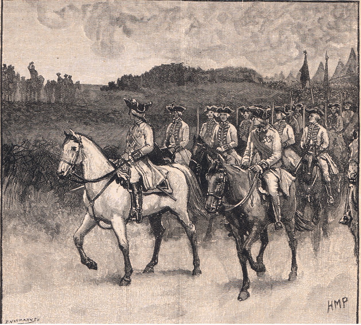 Reddition de Burgoyne à Saratoga en 1777 - Henry Marriott Paget