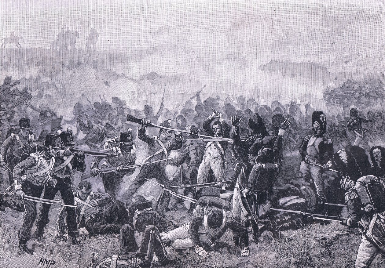 La Bataille de Waterloo AD 1815 - Henry Marriott Paget